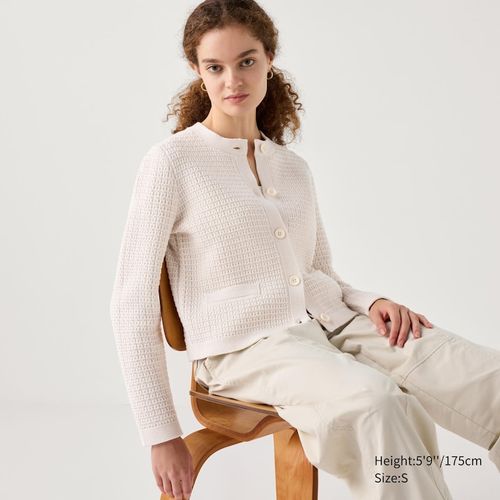 Uniqlo - Knitted Short Jacket...