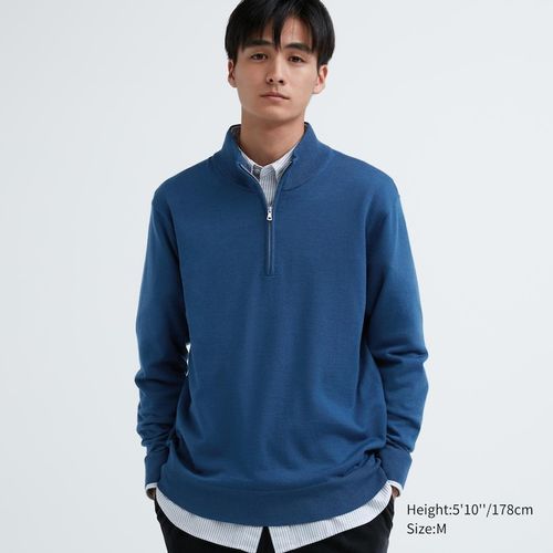 Uniqlo - Wool Half-Zipped...