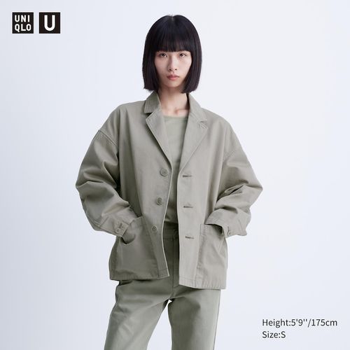 Uniqlo - Cotton Boxy Tailored...