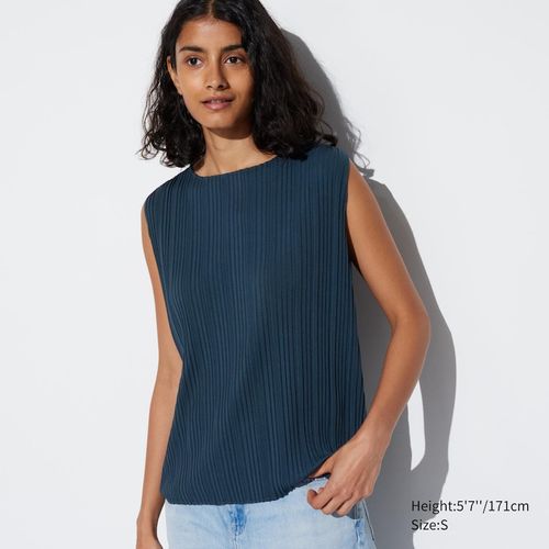 Uniqlo - Pleated Sleeveless...