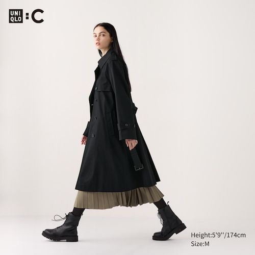 Uniqlo - Cotton Trench Coat -...