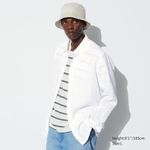 Uniqlo - 100% Linen Shirt -...