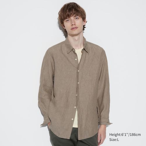 Uniqlo - 100% Linen Shirt -...