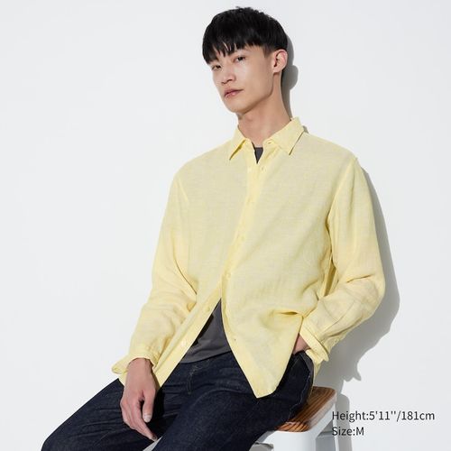 Uniqlo - 100% Linen Shirt -...