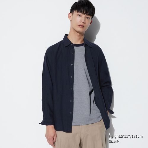 Uniqlo - 100% Linen Shirt -...