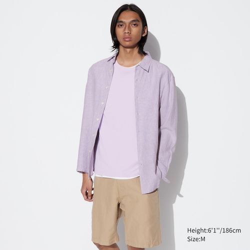 Uniqlo - 100% Linen Shirt -...