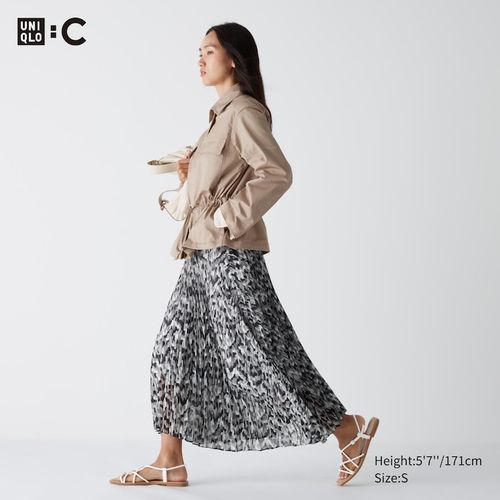 Uniqlo - Pleated Abstract...