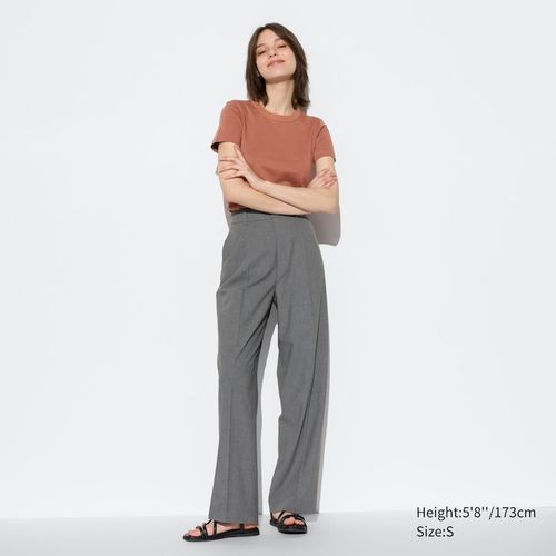 Uniqlo - Pleated Wide Leg...