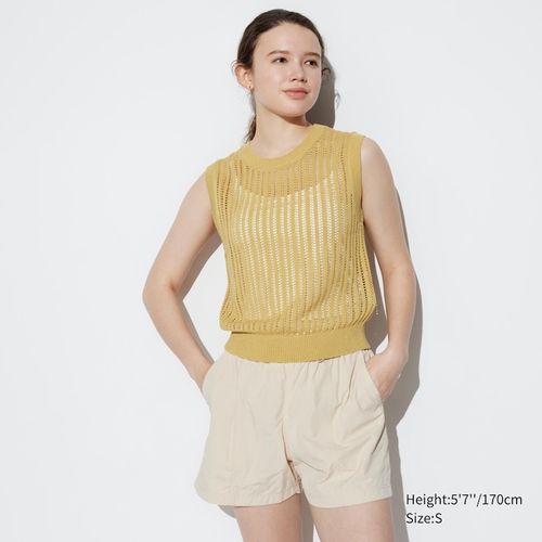 Uniqlo - Mesh Crew Neck...