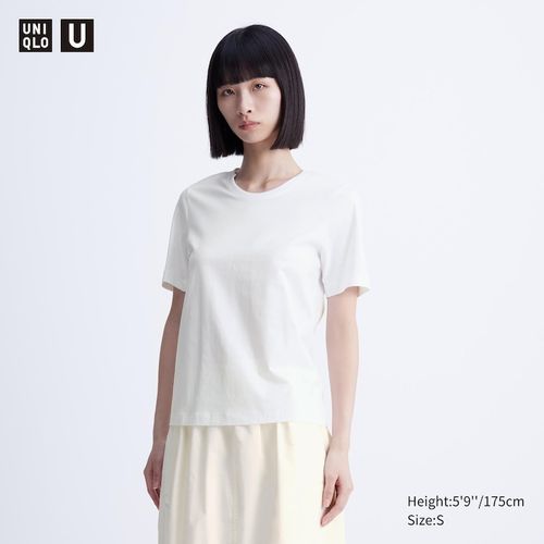 Uniqlo - Cotton Crew Neck...