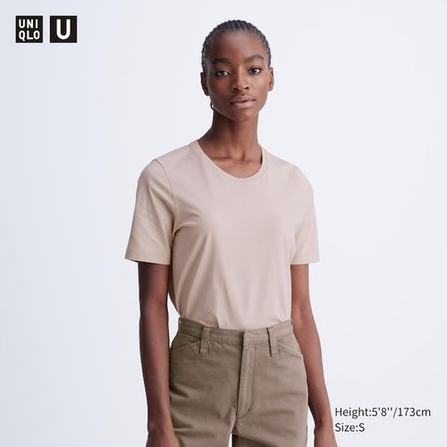 Uniqlo - Cotton Crew Neck...