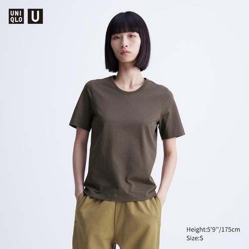 Uniqlo - Cotton Crew Neck...