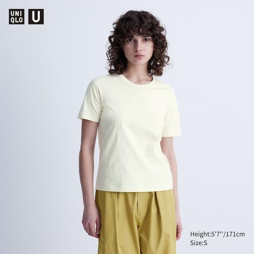 Uniqlo - Cotton Crew Neck...