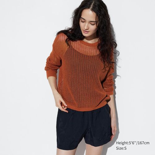 Uniqlo - Mesh Crew Neck...