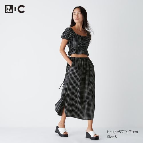 Uniqlo - Gathered Checked...