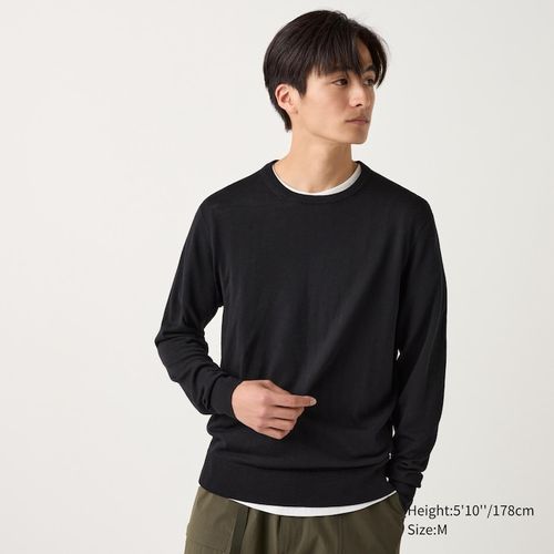 Uniqlo - Wool Crew Neck...