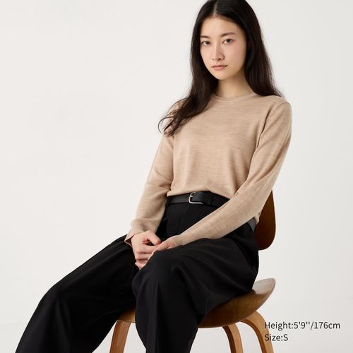 Uniqlo - Wool Crew Neck...