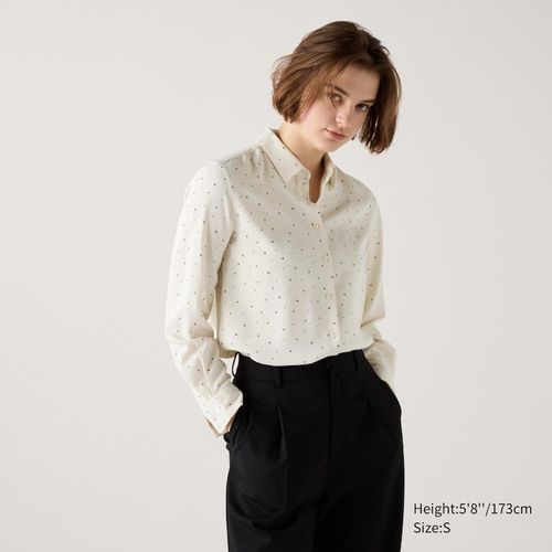 Uniqlo - Rayon Blouse - Off...