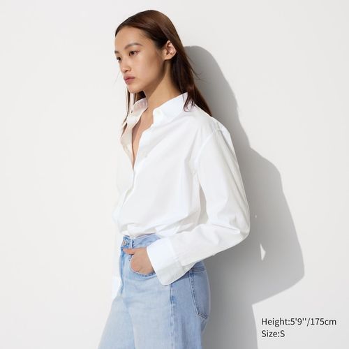 Uniqlo - Cotton Shirt - White...