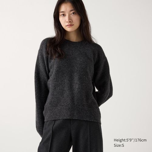 Uniqlo - Soufflé Yarn Crew...