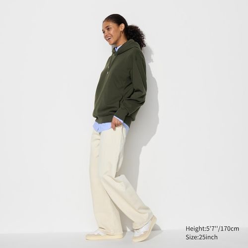 Uniqlo - Cotton Wide Straight...