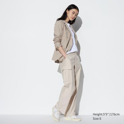 Uniqlo - Cotton Wide Straight...