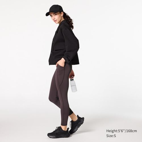 Uniqlo - AIRism - UV Protection Soft Leggings - Brown - XXL