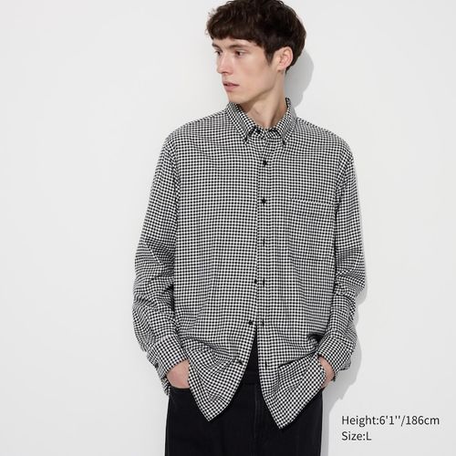 Uniqlo - Cotton Flannel Shirt...