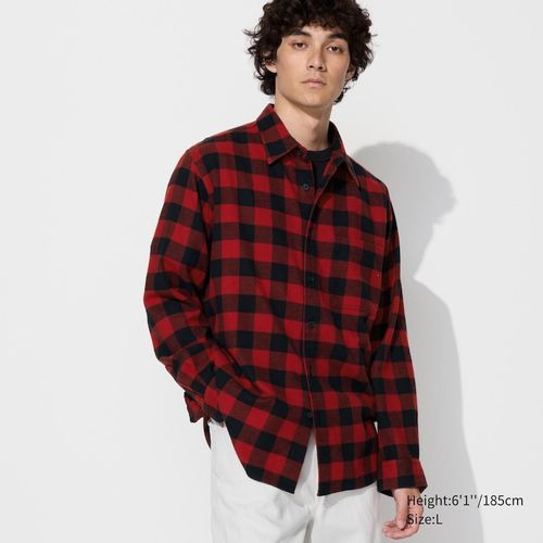 Uniqlo - Cotton Flannel Shirt...