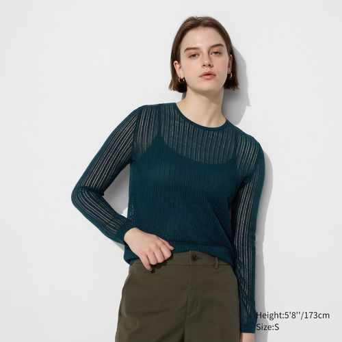 Uniqlo - Lace Crew Neck...