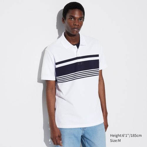 Uniqlo - Cotton Piqué Striped...