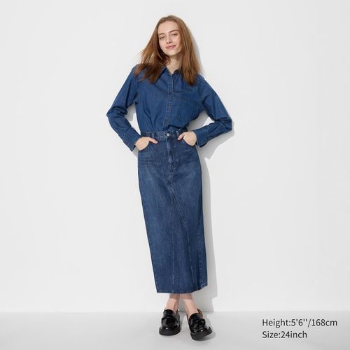 Uniqlo - Cotton Panel Long...