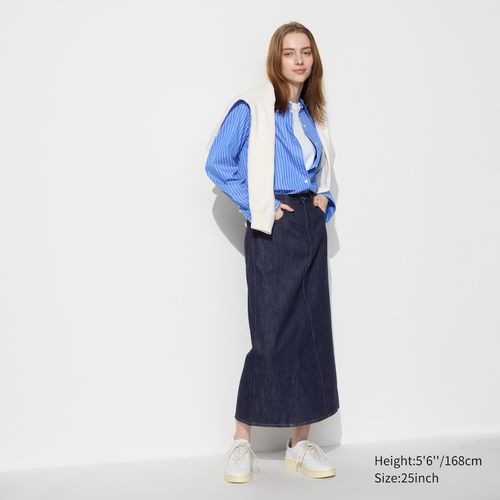 Uniqlo - Cotton Panel Long...