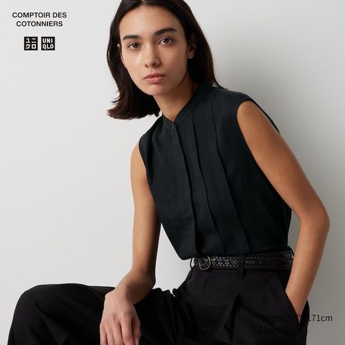 Uniqlo - Sleeveless Blouse -...