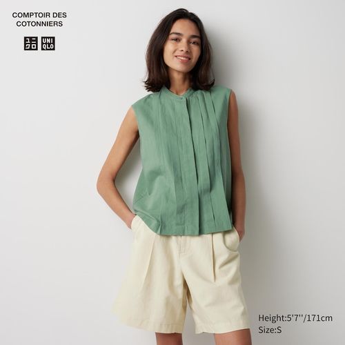 Uniqlo - Sleeveless Blouse -...