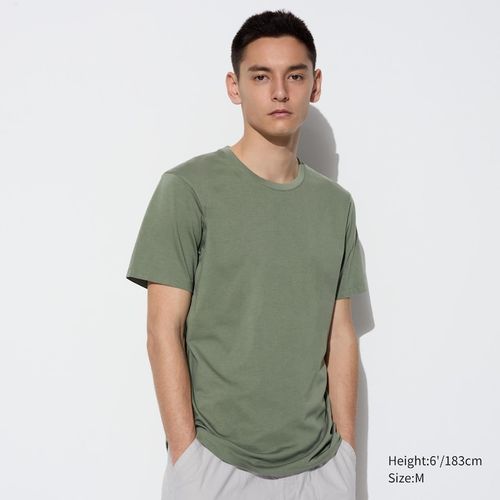 Uniqlo - Cotton Crew Neck...