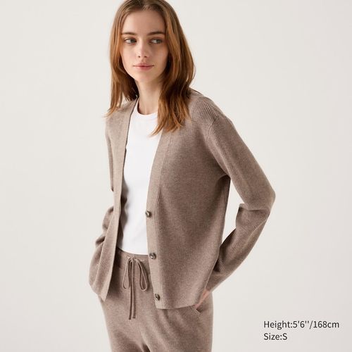 Uniqlo - Washable Knit Ribbed...