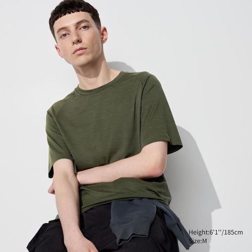 Uniqlo - T-Shirt - Green - M