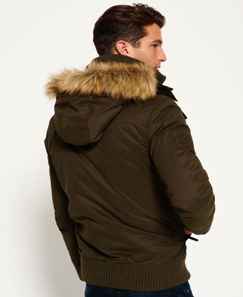 Superdry Microfibre Faux Fur Hooded SD-Windbomber Jacket | Compare | Highcross Centre Leicester