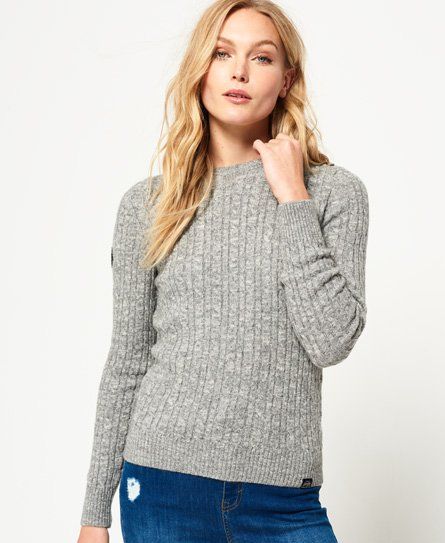superdry croyde cable knit jumper