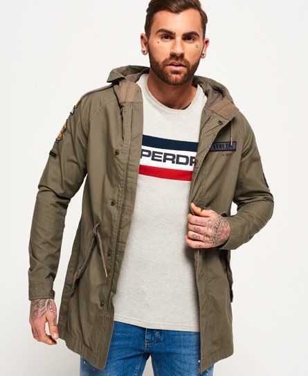 superdry rookie flite parka jacket