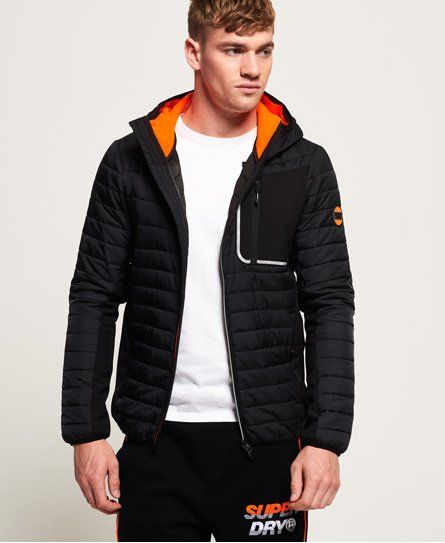 superdry active reflective hybrid jacket