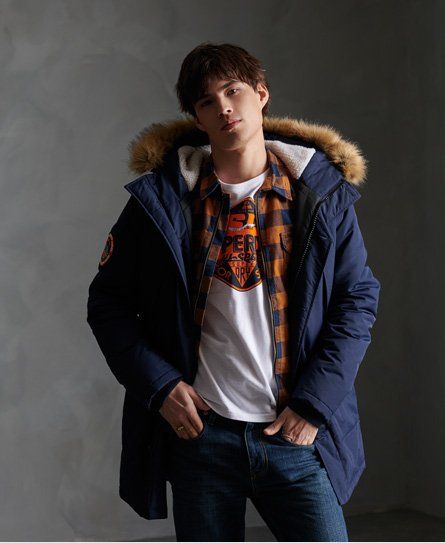 superdry everest tweed parka
