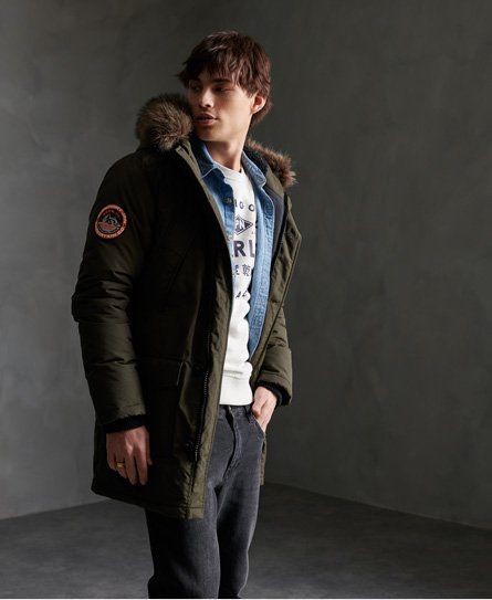 superdry everest tweed parka