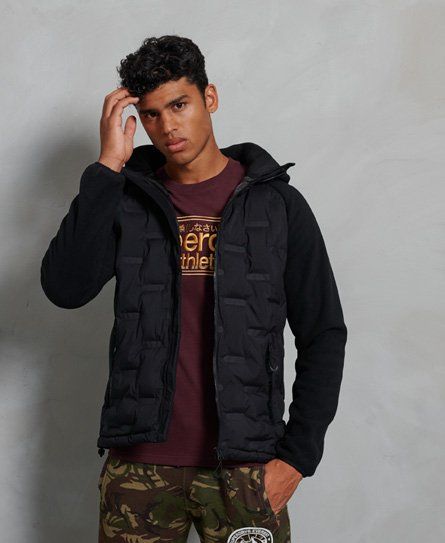 superdry active reflective hybrid jacket