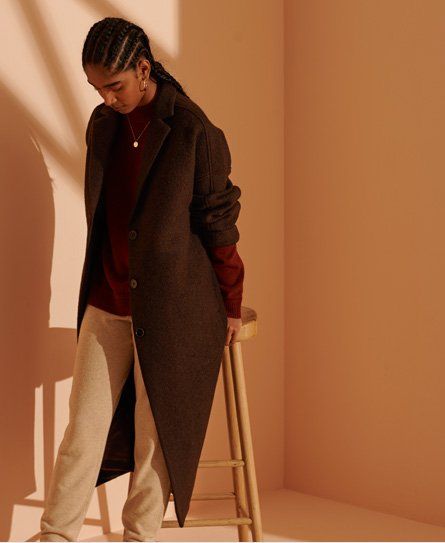 fjola tech wool coat