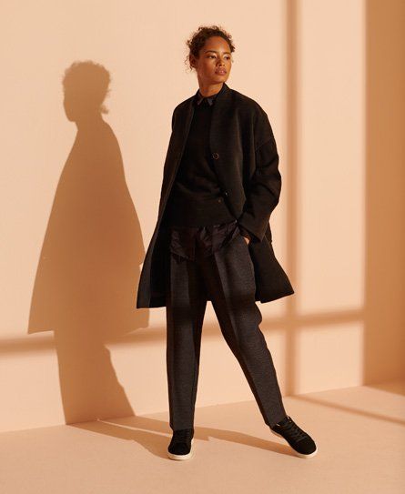 ophelia wool aviator jacket