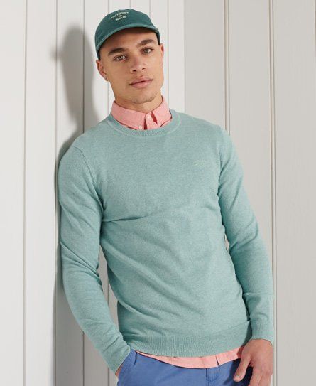 orange label crew jumper