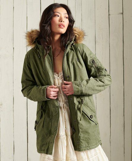 glacier padded parka jacket