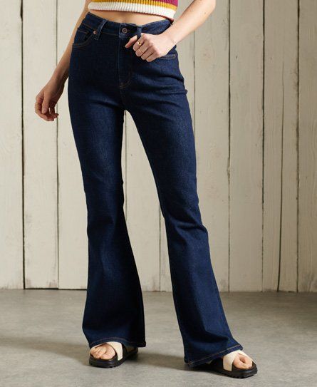 Superdry Zadie Kick Flare Jeans 